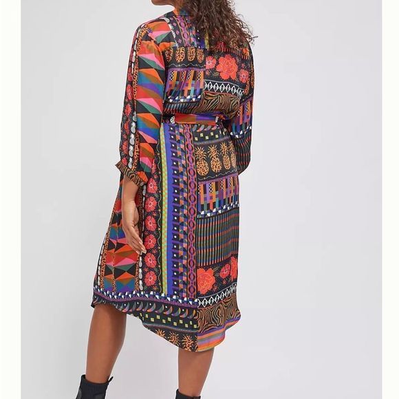 Anthropologie Farm Rio Ciela Midi Shirtdress XS 
New with out tags - Picture 3 of 12